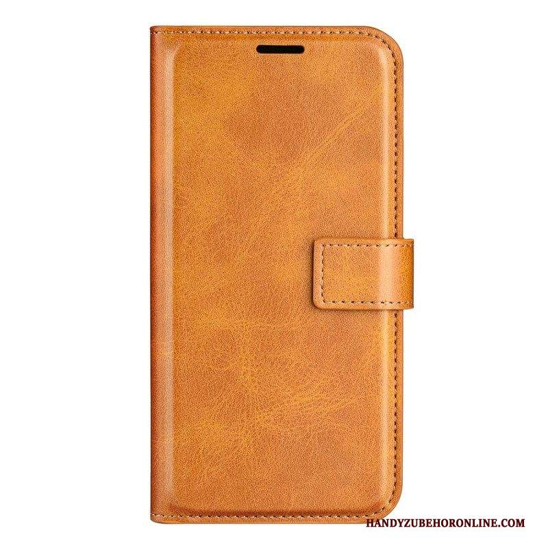 Folio Cover iPhone 14 Struttura In Pelle