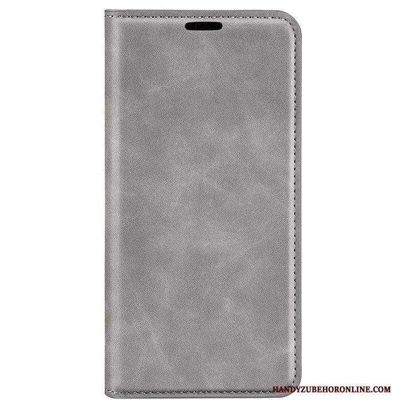 Folio Cover iPhone 15 Custodia in pelle Classico