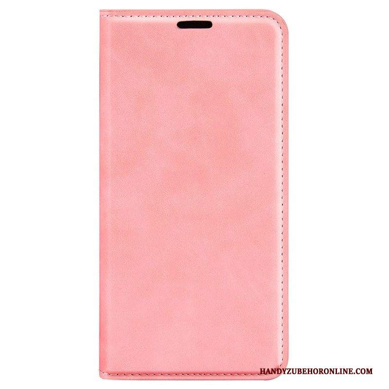 Folio Cover iPhone 15 Custodia in pelle Classico