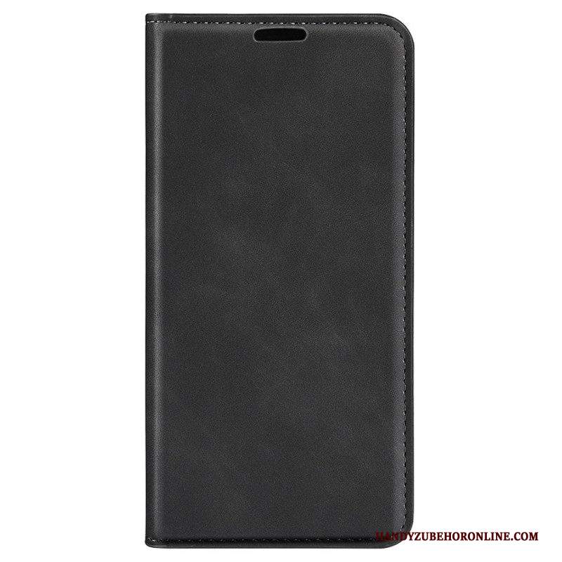 Folio Cover iPhone 15 Plus Custodia in pelle Classico