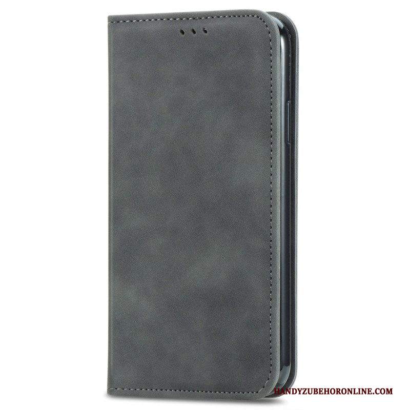 Folio Cover iPhone 15 Plus Custodia in pelle Morbida Ecopelle