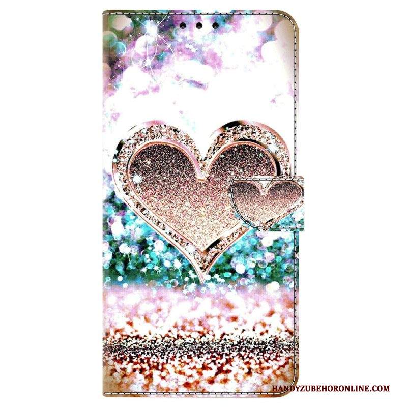 Folio Cover iPhone 15 Pro Cuori