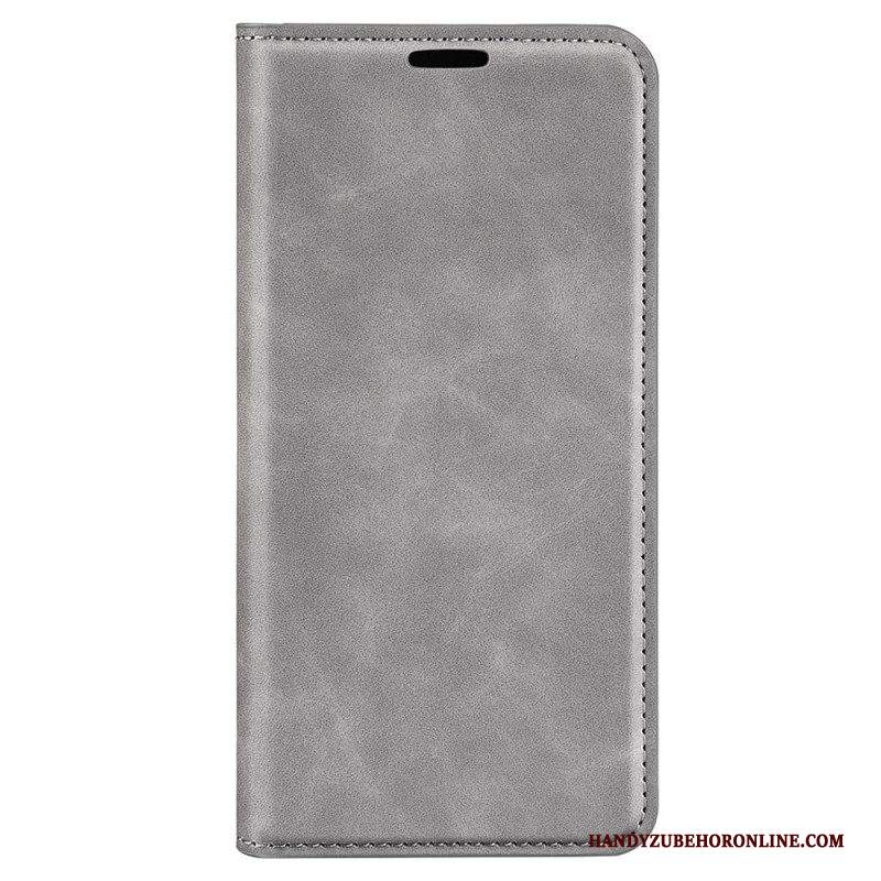 Folio Cover iPhone 15 Pro Custodia in pelle Classico