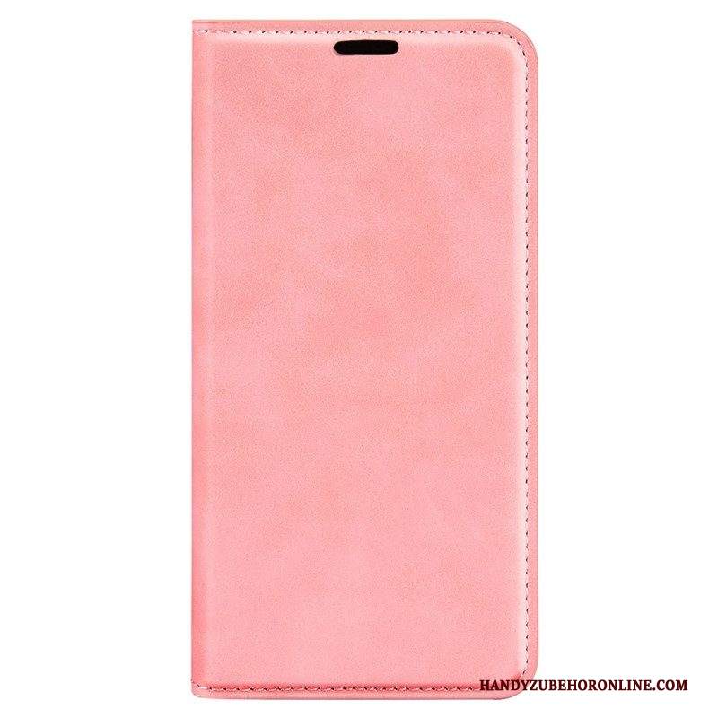 Folio Cover iPhone 15 Pro Custodia in pelle Classico