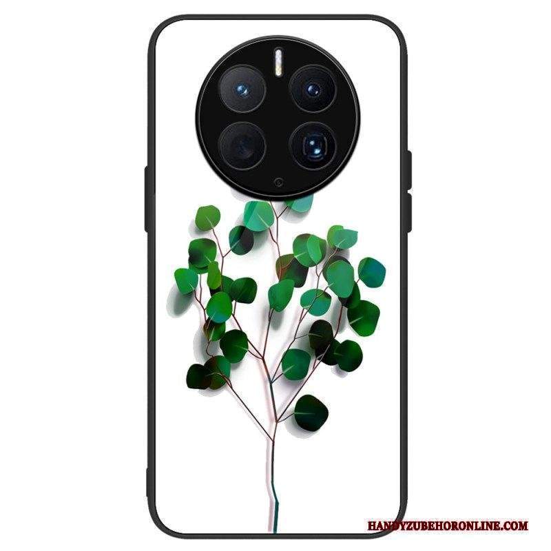 Cover Huawei Mate 50 Pro Vetro Temperato Vegetale