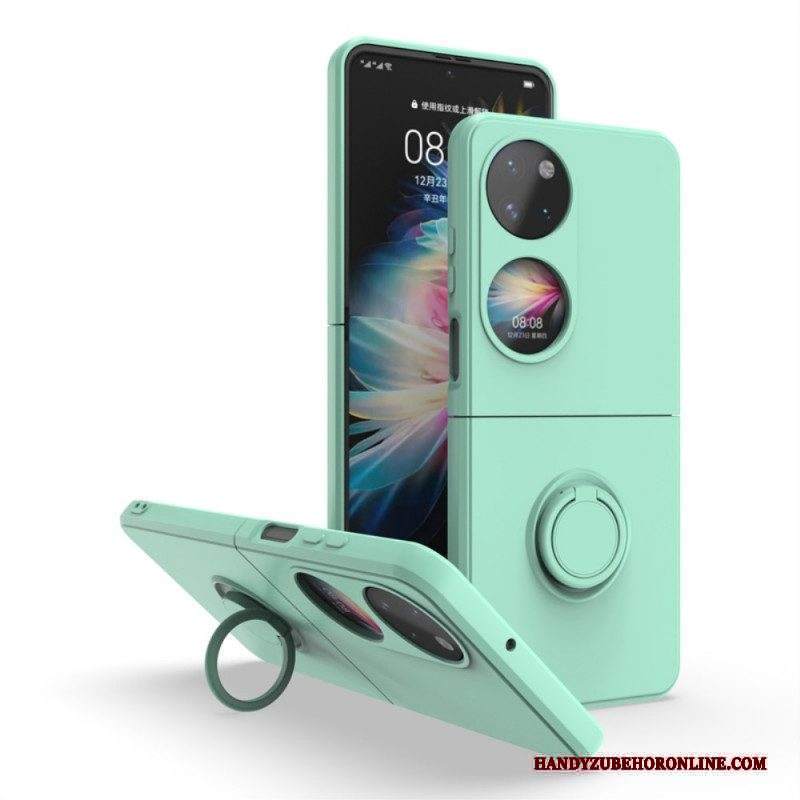 Cover Huawei P50 Pocket Accoppia Con Il Supporto Dell'anello