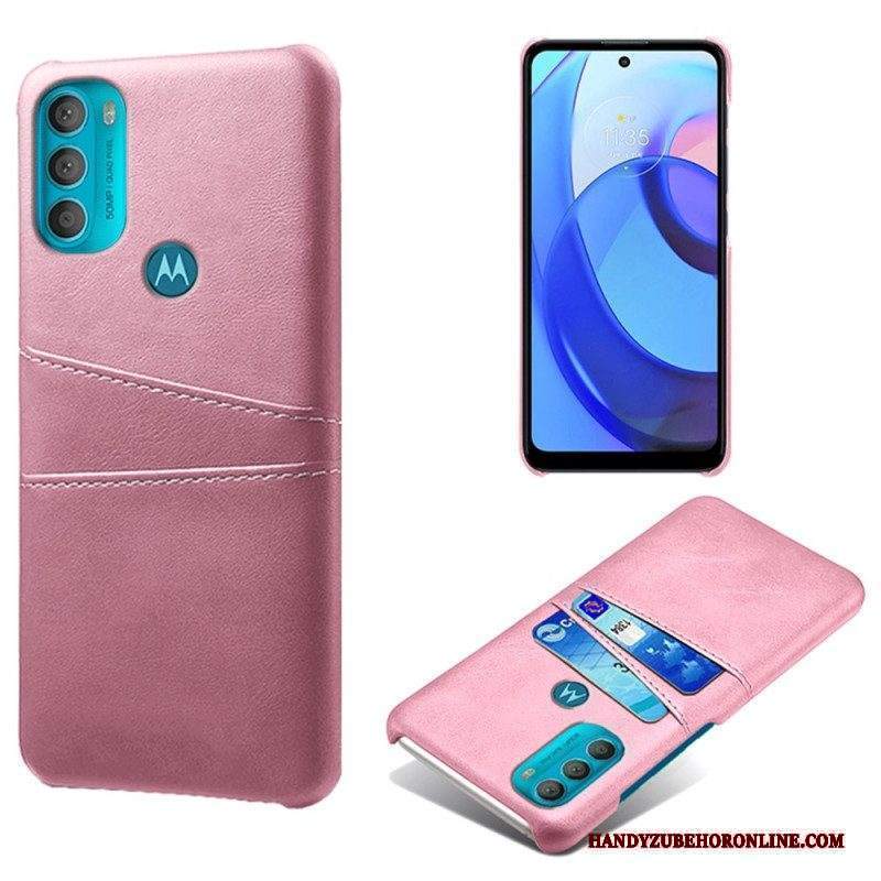 Cover Moto G71 5G Titolare Della Carta Ksq