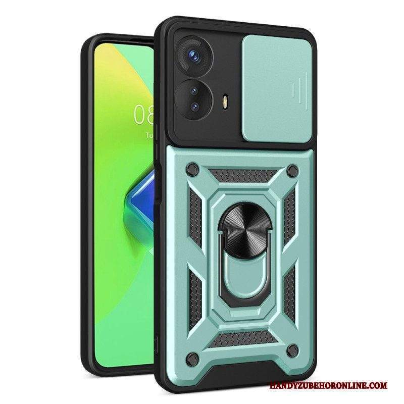 Cover Moto G73 5G Supporto Per Anello E Protezione Per Obiettivo