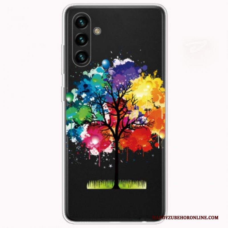 Cover Samsung Galaxy A13 5G / A04s Albero Dell'acquerello