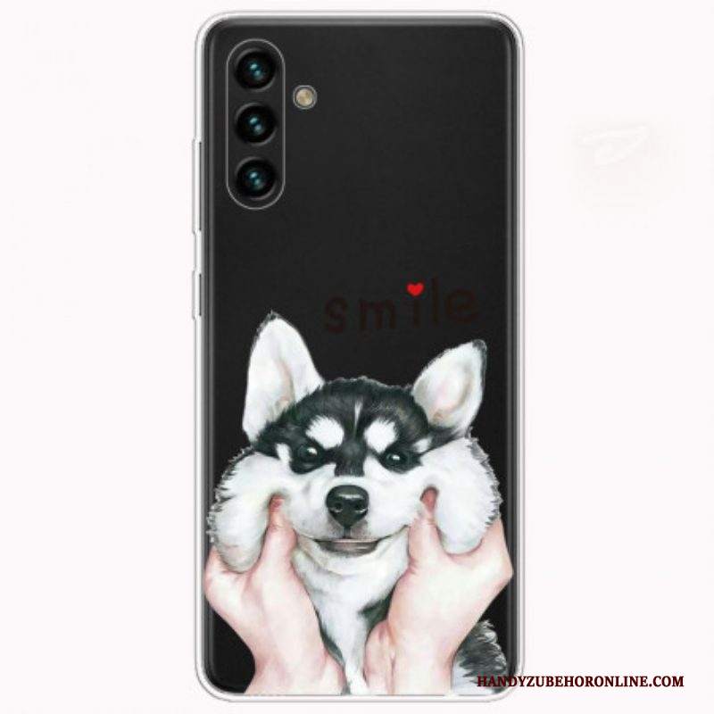 Cover Samsung Galaxy A13 5G / A04s Cane Sorridente