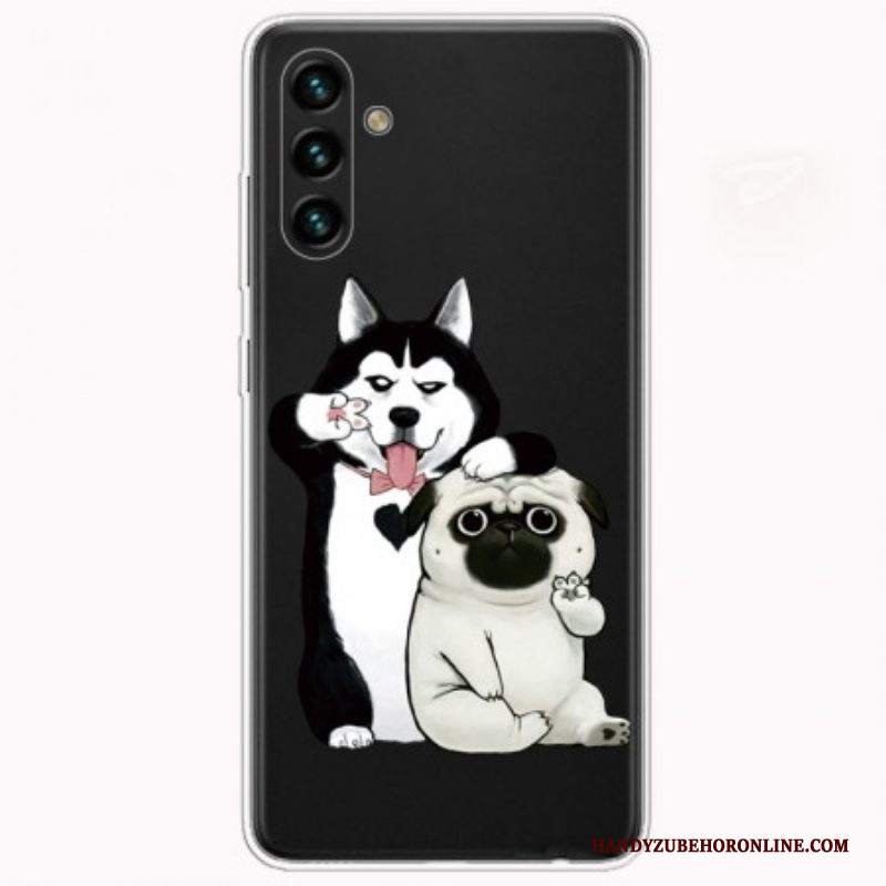 Cover Samsung Galaxy A13 5G / A04s Cani Divertenti