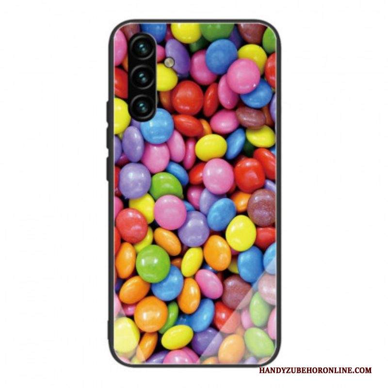 Cover Samsung Galaxy A13 5G / A04s Caramelle In Vetro Temperato