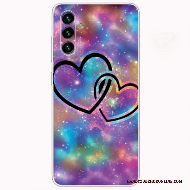 Cover Samsung Galaxy A13 5G / A04s Cuori Incatenati