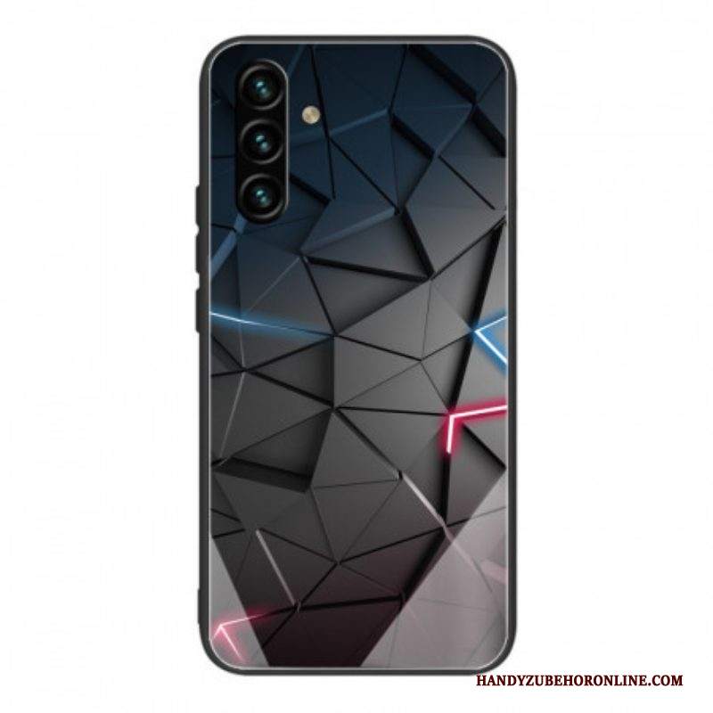 Cover Samsung Galaxy A13 5G / A04s Geometria In Vetro Temperato