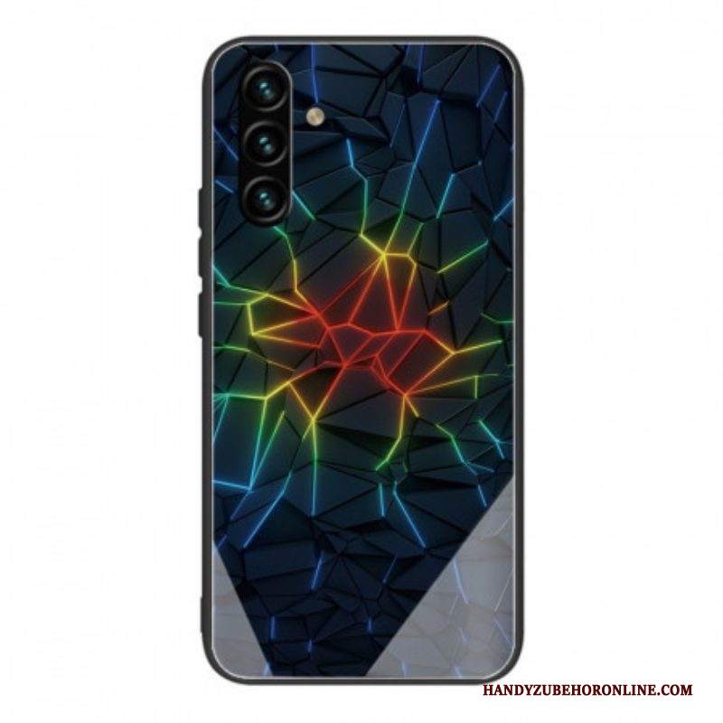 Cover Samsung Galaxy A13 5G / A04s Geometria Vetro Temperato