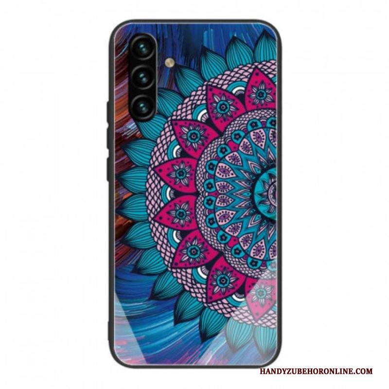 Cover Samsung Galaxy A13 5G / A04s Mandala In Vetro Temperato