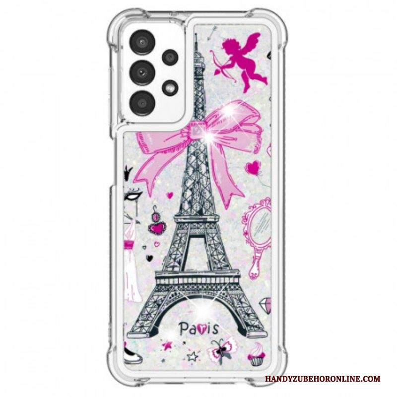 Cover Samsung Galaxy A13 Le Paillettes Della Torre Eiffel