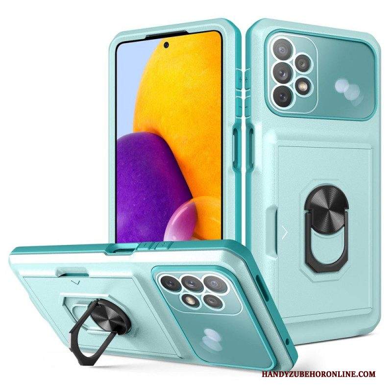 Cover Samsung Galaxy A13 Portacarte E Porta Anelli