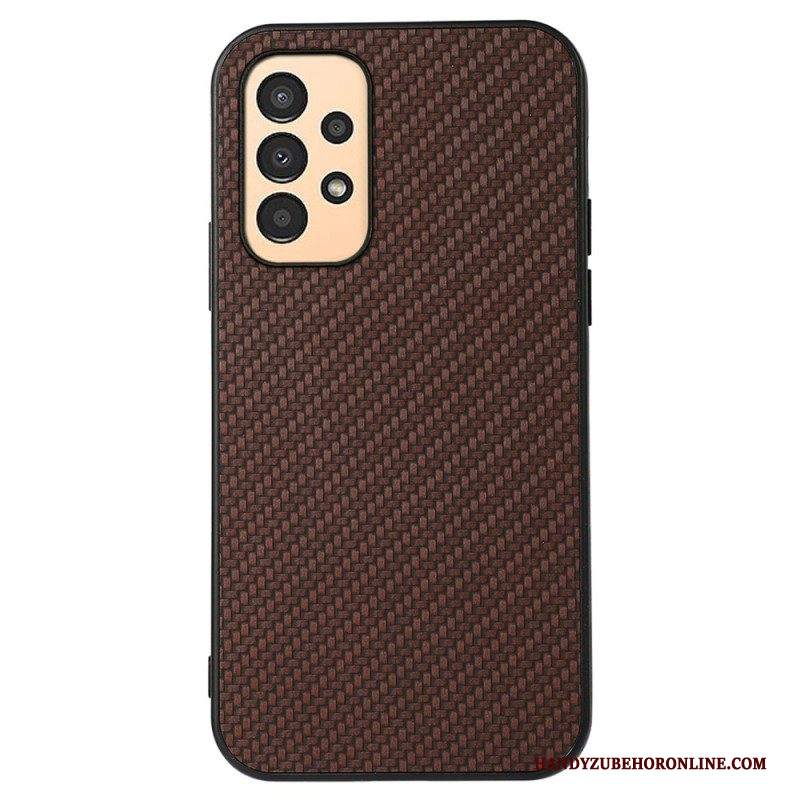 Cover Samsung Galaxy A13 Struttura In Fibra Di Carbonio