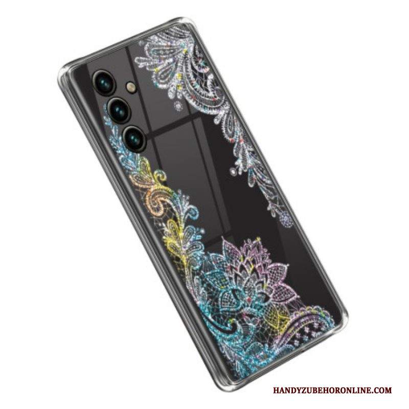 Cover Samsung Galaxy A14 / A14 5G Mandala Di Pizzo Senza Cuciture