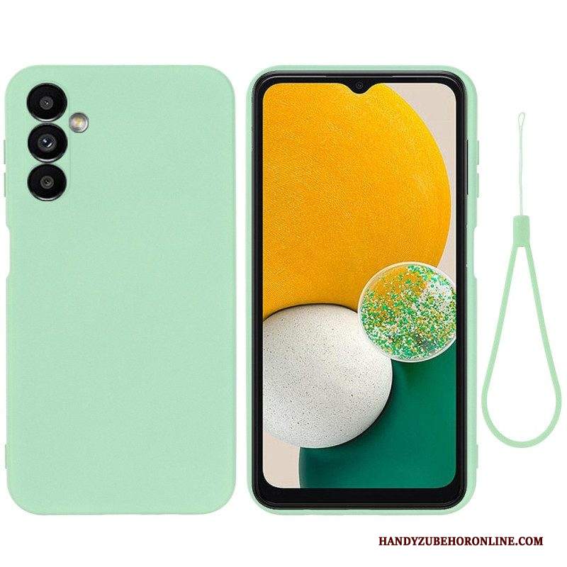 Cover Samsung Galaxy A14 / A14 5G Silicone Liquido Strappy