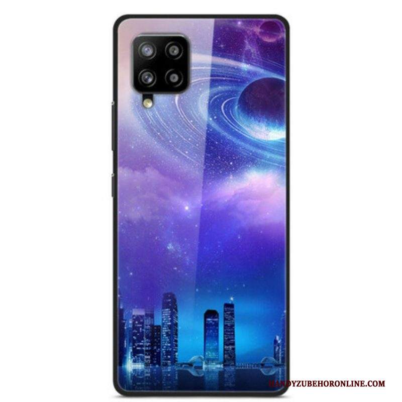 Cover Samsung Galaxy A42 5G Città Di Vetro E Silicone