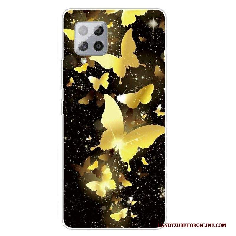 Cover Samsung Galaxy A42 5G Farfalle Farfalle