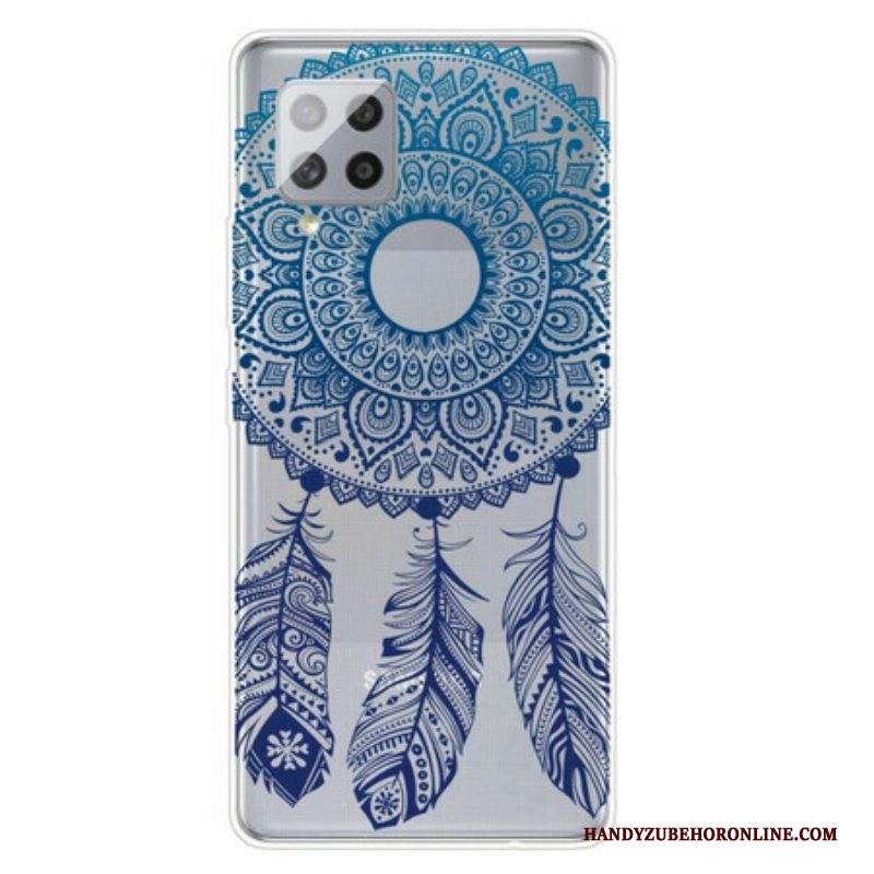 Cover Samsung Galaxy A42 5G Mandala A Fiore Singolo