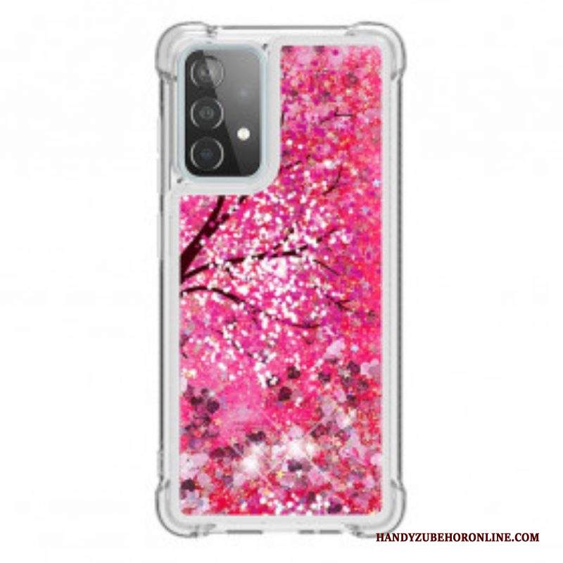 Cover Samsung Galaxy A52 4G / A52 5G / A52s 5G Albero Glitterato