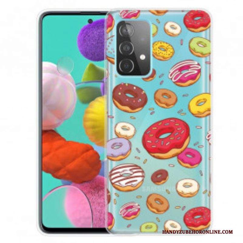 Cover Samsung Galaxy A52 4G / A52 5G / A52s 5G Amo Le Ciambelle