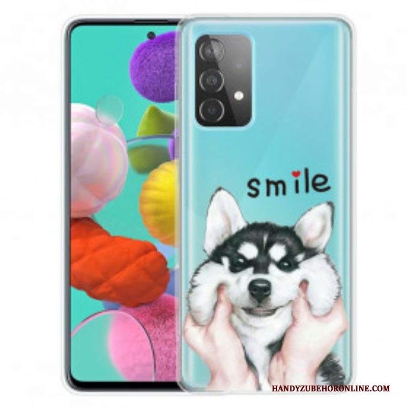 Cover Samsung Galaxy A52 4G / A52 5G / A52s 5G Cane Sorridente