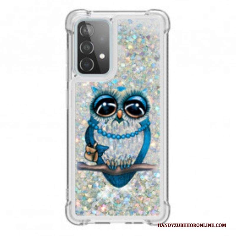 Cover Samsung Galaxy A52 4G / A52 5G / A52s 5G Miss Owl Paillettes