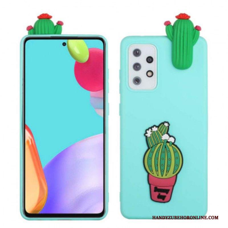 Cover Samsung Galaxy A53 5G Follia Di Cactus 3d