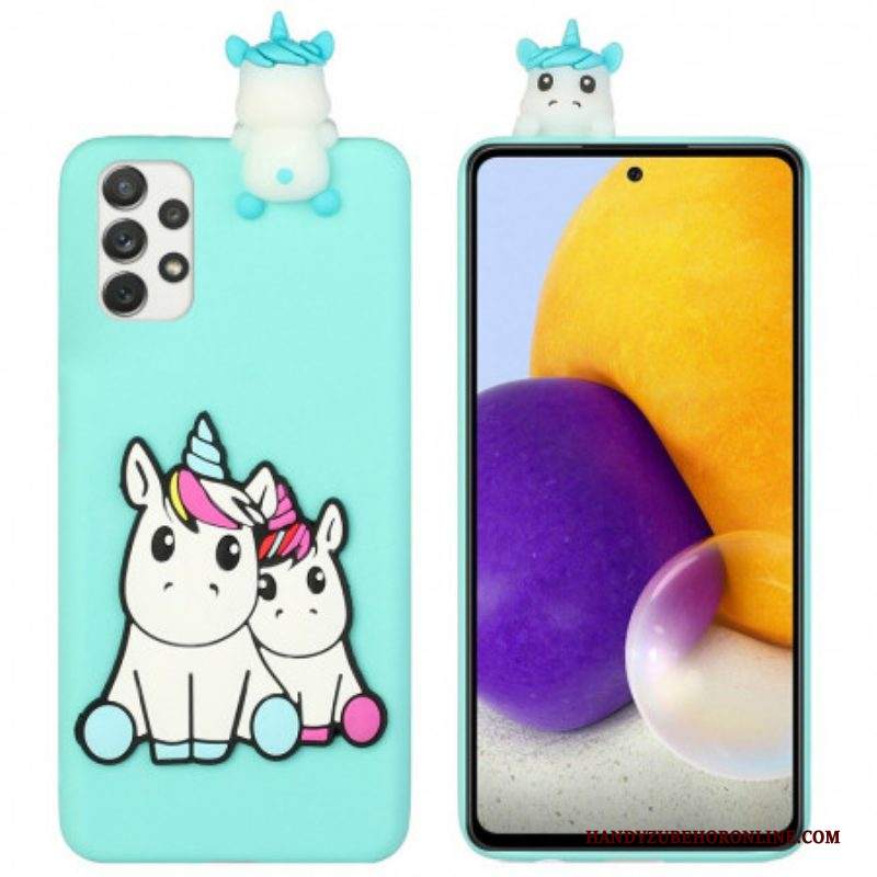 Cover Samsung Galaxy A53 5G Unicorni 3d