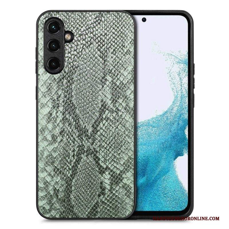 Cover Samsung Galaxy A54 5G Effetto Pelle Di Serpente