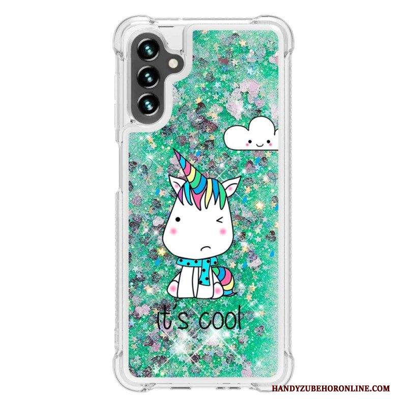 Cover Samsung Galaxy A54 5G Unicorni Glitterati