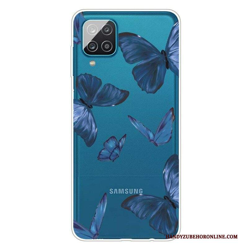 Cover Samsung Galaxy M12 / A12 Farfalle Selvatiche