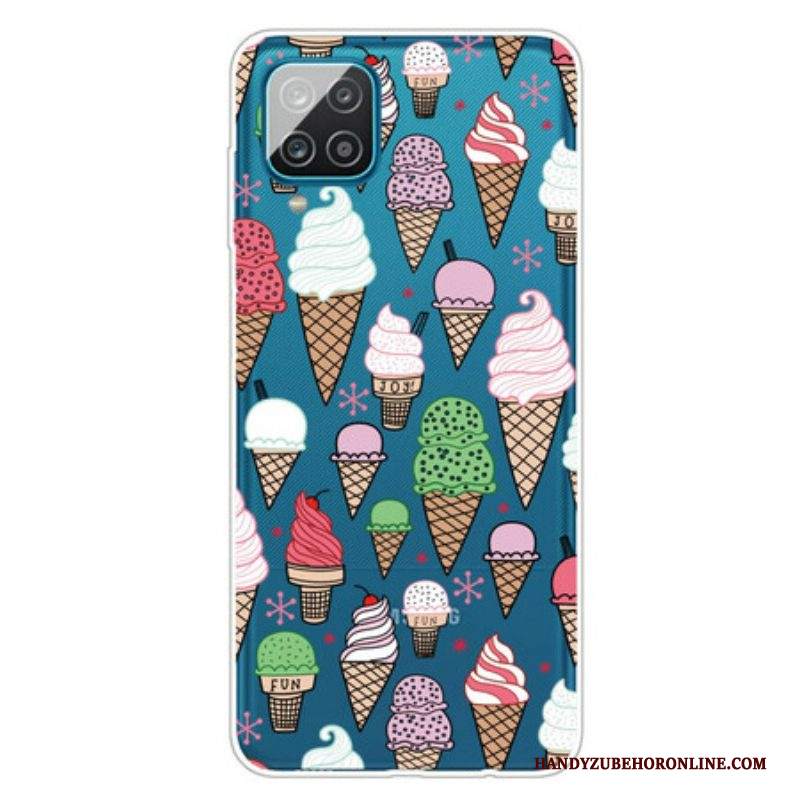 Cover Samsung Galaxy M12 / A12 Gelato Alla Crema