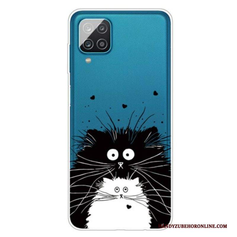 Cover Samsung Galaxy M12 / A12 Guarda I Gatti