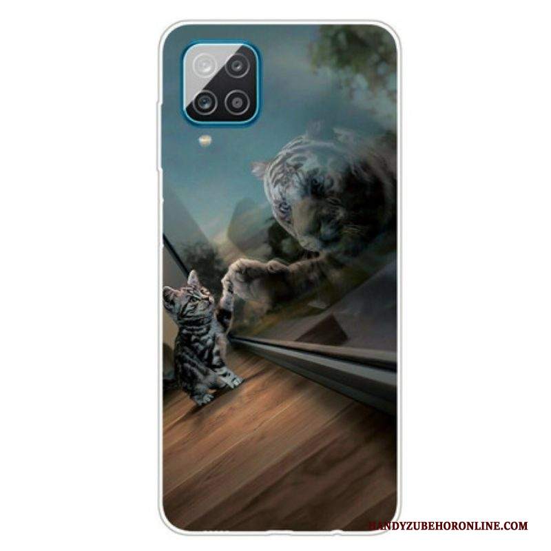 Cover Samsung Galaxy M12 / A12 Il Sogno Del Gattino