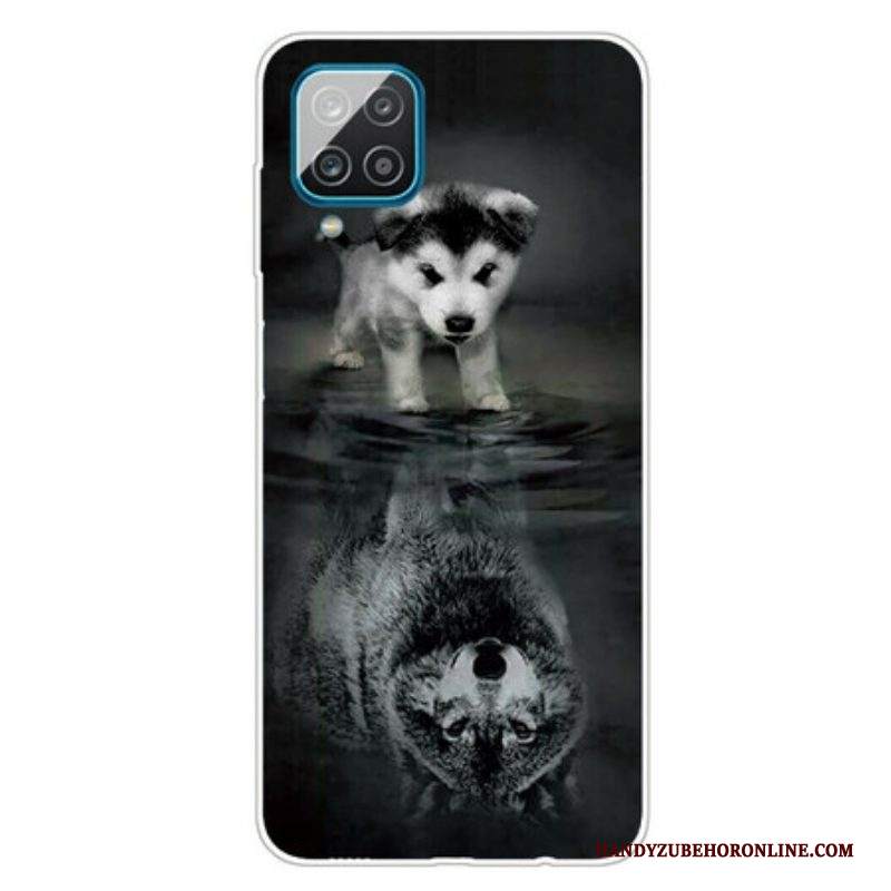 Cover Samsung Galaxy M12 / A12 Sogno Da Cucciolo