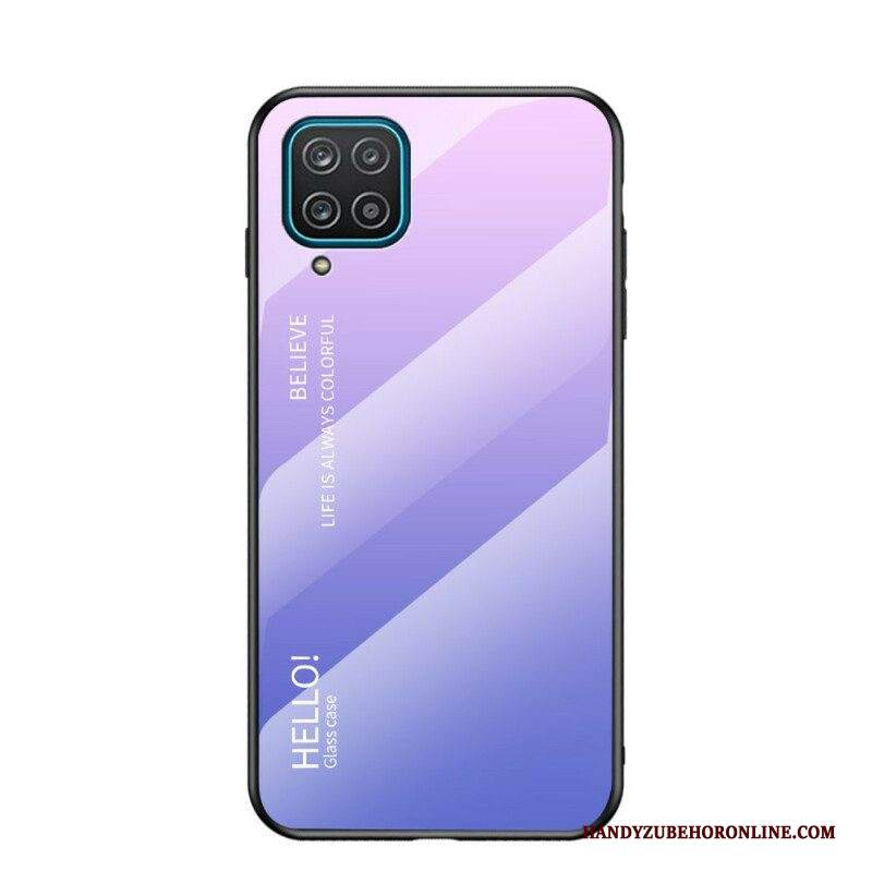 Cover Samsung Galaxy M12 / A12 Vetro Temperato Ciao