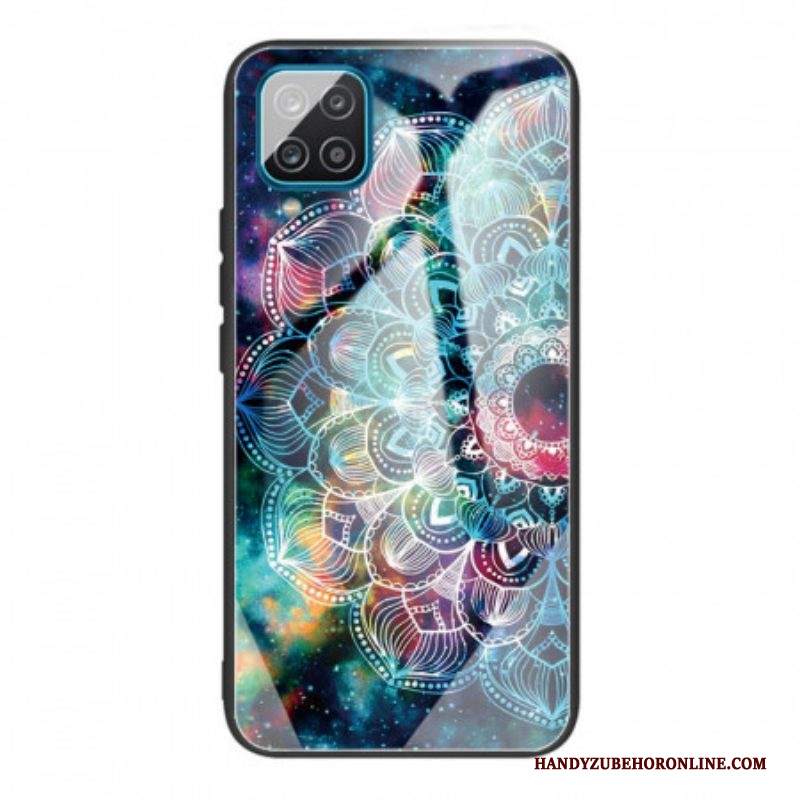 Cover Samsung Galaxy M32 Mandala In Vetro Temperato