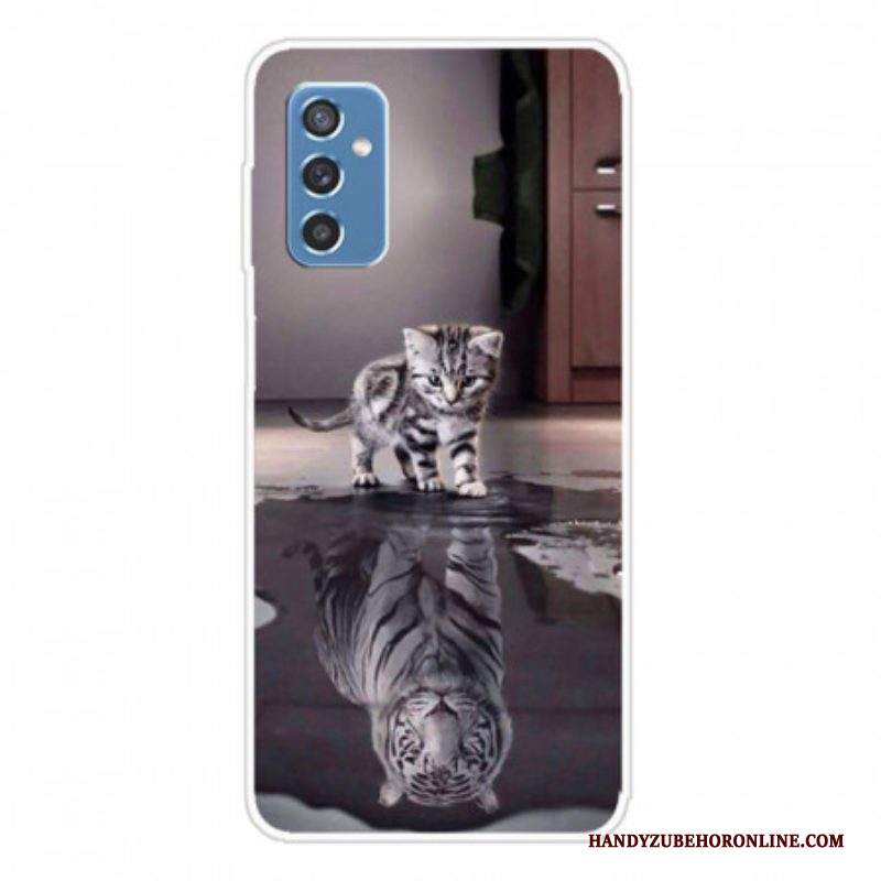 Cover Samsung Galaxy M52 5G Gattino Sognante