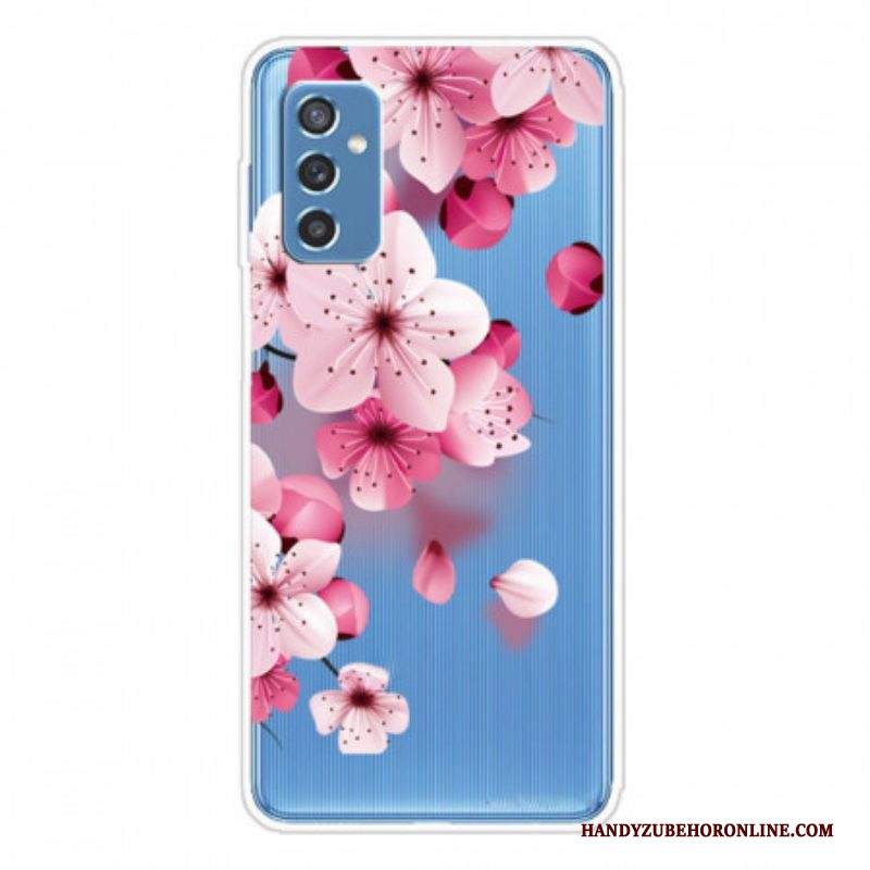 Cover Samsung Galaxy M52 5G Pioggia Di Fiori