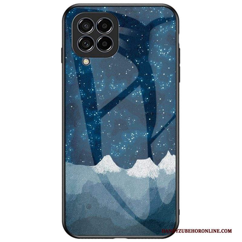 Cover Samsung Galaxy M53 5G Vetro Temperato Sky