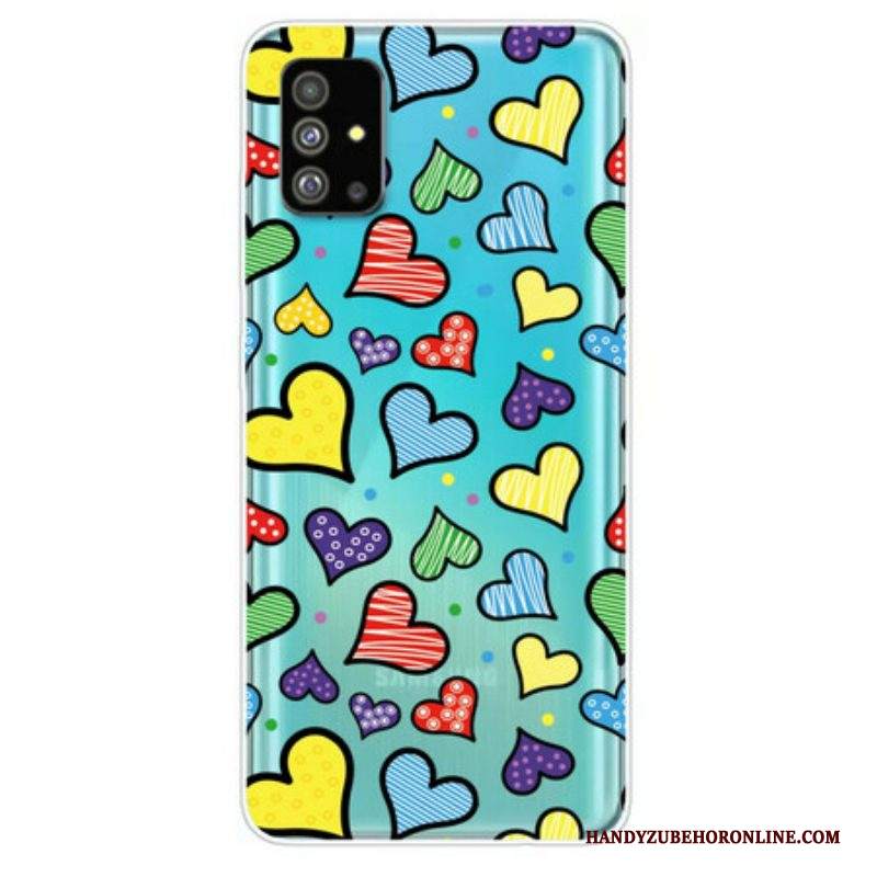 Cover Samsung Galaxy S20 Plus / S20 Plus 5G Cuori Multicolori