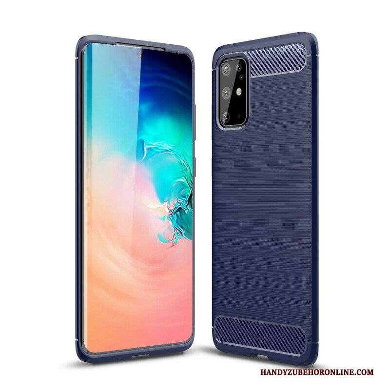 Cover Samsung Galaxy S20 Plus / S20 Plus 5G Fibra Di Carbonio Spazzolata