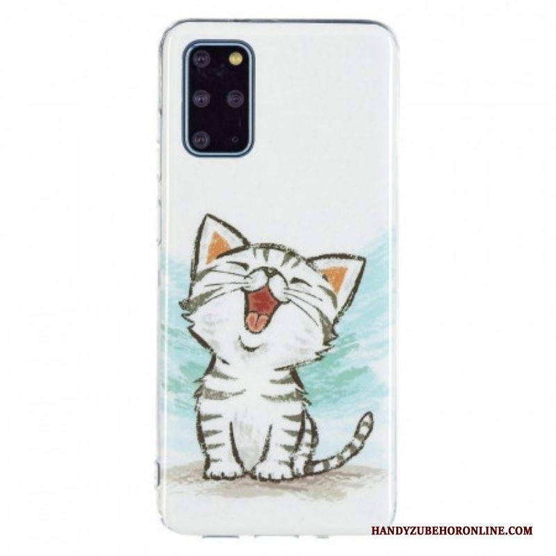 Cover Samsung Galaxy S20 Plus / S20 Plus 5G Gatto Fluorescente