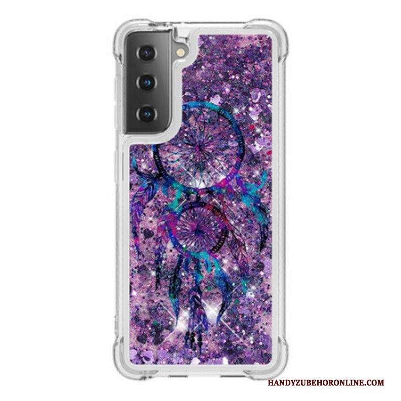 Cover Samsung Galaxy S21 5G Acchiappasogni Glitterato